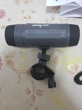Zealot-Altavoz Bluetooth S1, Subwoofer portátil para bicicleta, columna inalámbrica de graves, radio FM, Banco de energía, linterna y soporte para bicicleta