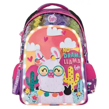 

LED backpack sequins flame adaptable 45cm