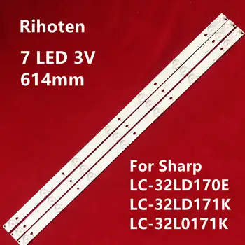 

For Sharp LC-32LD170E LC-32LD171K LC-32L0171K LED Bars Backlight Strips Line Ruler GJ-2K15 D2P5 D307-V1 V1.1