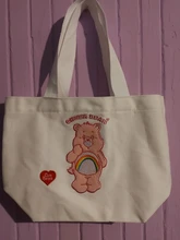INS nuevo bordado oso perro caminando bolsa bolso conveniente bolsa de mascotas lindo gato y perro bolso de lona bolso para salir
