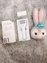 Showsee-Lima eléctrica para pies, removedor de callos al vacío, herramientas profesionales de pedicura, lijadora eléctrica para pies, B1-W para el cuidado de la piel