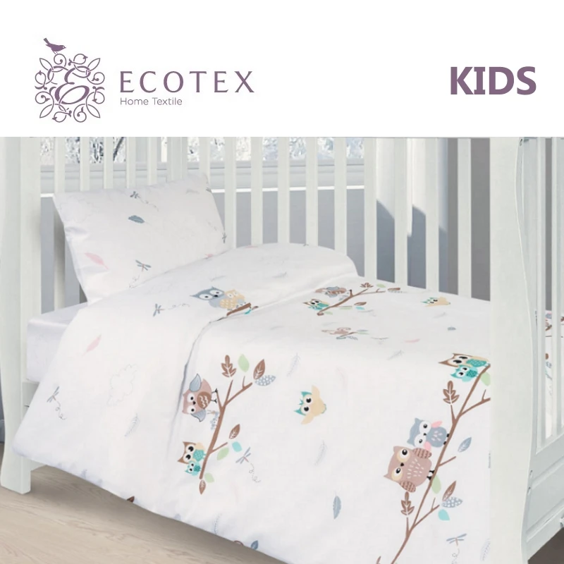 Baby bed linen Ecotex Family Sovunya, 100 cotton Linens for home