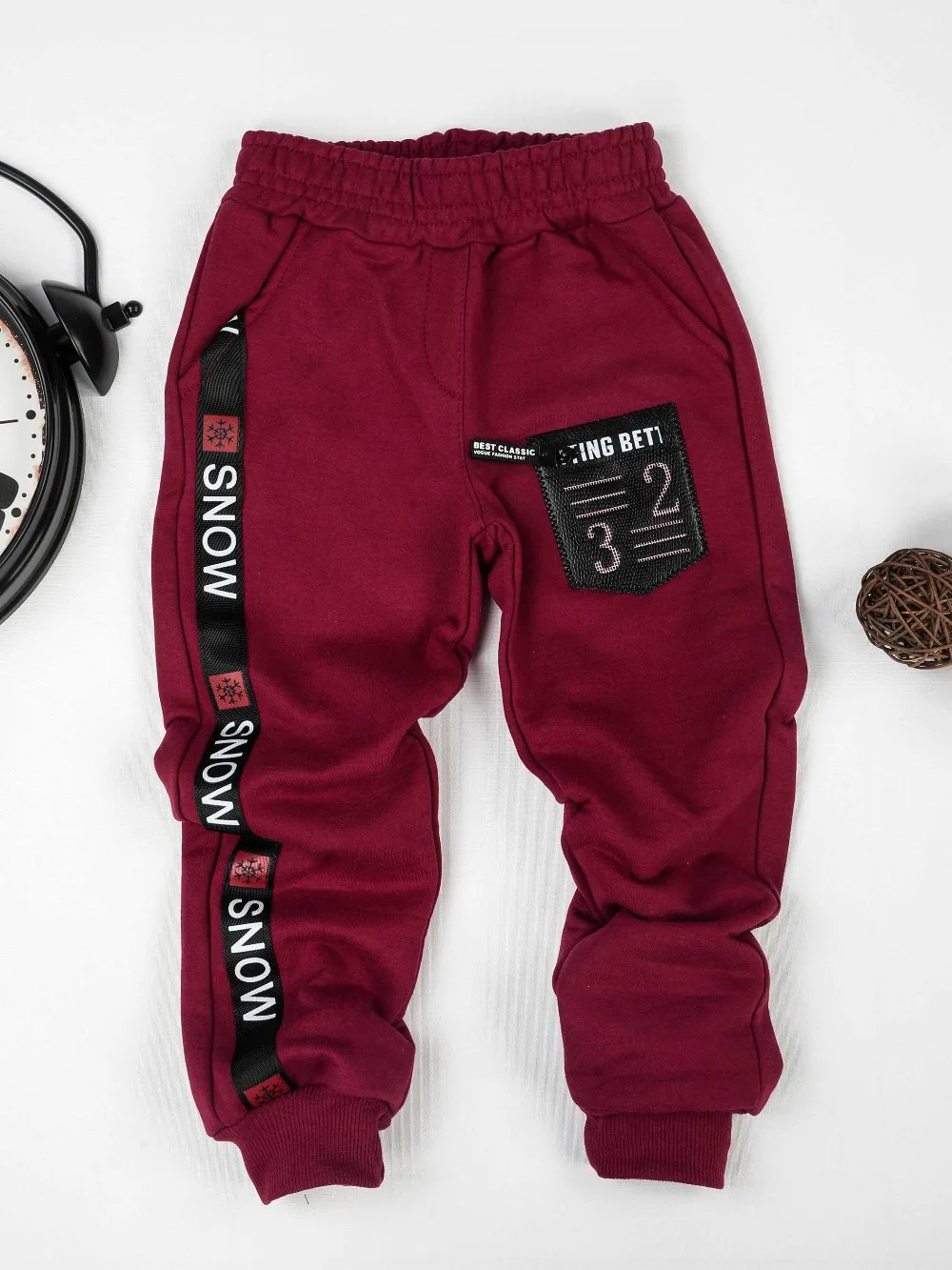 019-1527-007 BordoMevsimlik Koyu Lacivert Eşofman Altı (1)