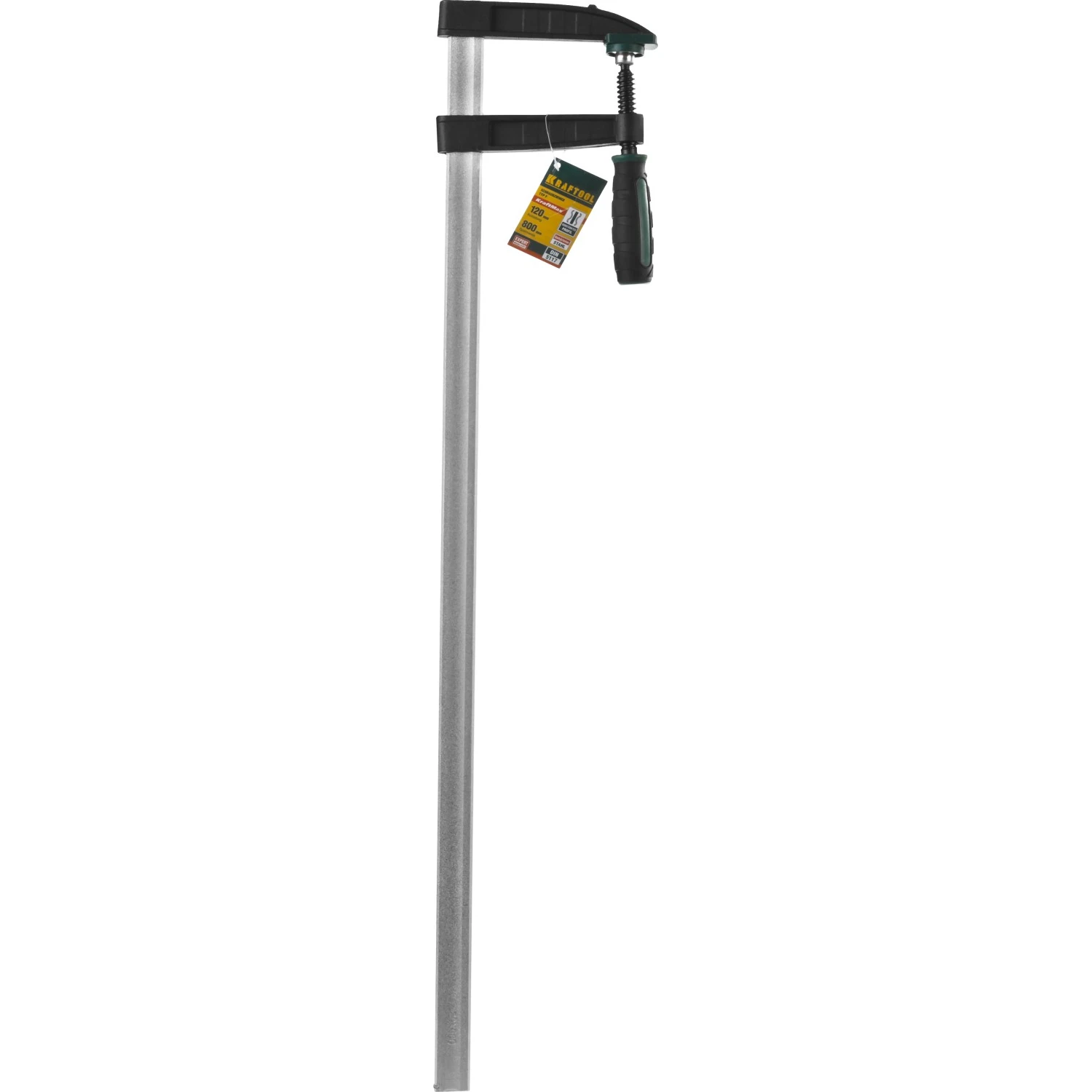 Струбцина KRAFTOOL F, 120х800 мм, 32011-120-800
