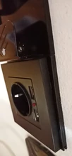 SRAN-toma de corriente de la UE, enchufe con puerto de carga usb 2.1A 16A, Panel de PC blanco 86mm * 86mm, toma de pared de Rusia y España