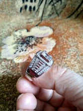 FDLK suntuoso de los hombres de aleación de Zinc de anillo de 2,0 quilates Natural cristal CZ blanco anillo venda de boda de los hombres joyería de fiesta