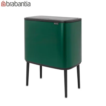 

Бак мусорный Brabantia "Touch Bin Bo" 3х11л, зеленая сосна, 304200