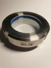 1-1/4-4(32-102mm) Sanitary Sight Glass Stainless Steel SS316 Circular Viewing