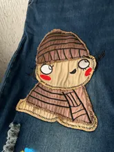 Pantalones vaqueros de tela vaquera estampada con flores para mujer, vaqueros de cintura alta con bolsillos para mamá, Vaqueros rectos ajustados, ropa femenina informal de verano