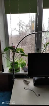 Clip Desk-Lamp Led-Light Eye-Protected-Lamp Brightness Office Led Long-Arm Bedroom 