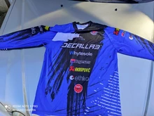 Camiseta con nombre personalizado para motocross y MTB para hombre, jersey enduro y ciclismo de montaña, para descenso DH, de secado rápido