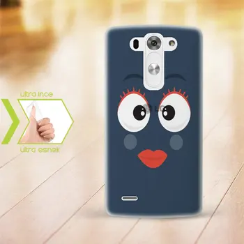 

Personalized LG G3 Slim Clear Silicone Phone Cover (Face Temalı-11)