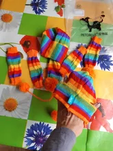 Pet-Puppy-Accessories Socks Hats Cat-Products Dogs-Knitted Small Chihuahua Little Winter