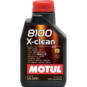 Engine oil Motul 8100 x-clean 5W-40 1 L | Автомобили и мотоциклы