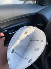 Entrega en 10 días Mascarilla de seguridad FFP2 de 5 capas para adultos, respirador antipolvo, blanca, KN95, FPP2, FFP3