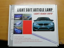 DRL COB Car-Driving-Lamp Running-Light Daytime Turn-Signal Universal Led Flexible Waterproof