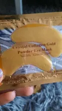 Máscara de colágeno de cristal para los ojos, parche de belleza acné para el cuidado de la piel de los ojos, Cosméticos coreanos, antienvejecimiento, círculos oscuros, oro, 10/20/40 Uds.