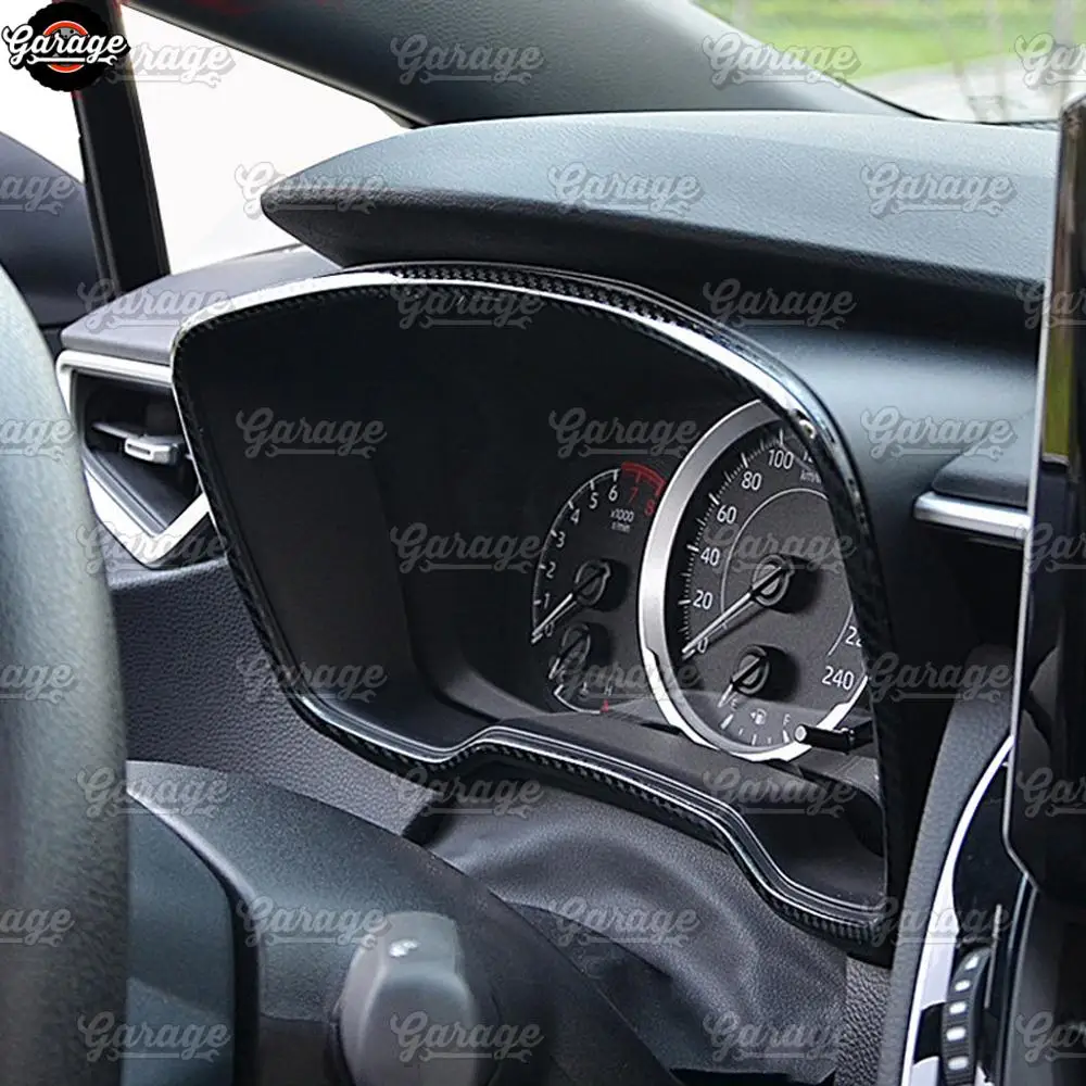 Рамка приборной комбинации для Toyota Corolla-литье из нержавеющей стали 1 комплект/1 шт. украшение для автомобиля