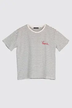 

Trendyol Striped Knitting Semifitted T-Shirt TWOSS20TS0880