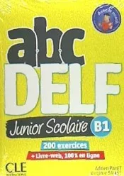 ABC DELF JUNIOR skolaire NIVEAU B1 + DVD LIVRE WEB |