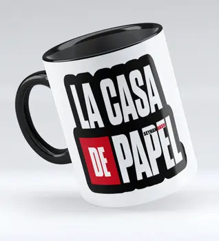 

Personalized La Casa De Papel Black Mug Cup-23