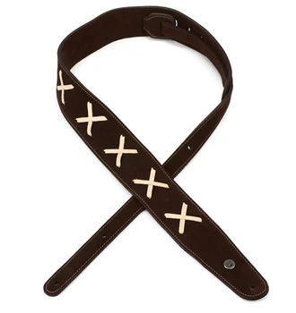 

25vdg00 belt for guitar, suede, Brown, Planet Waves