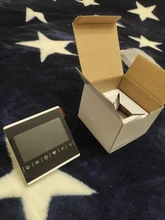 Controlador de temperatura con pantalla táctil, termorregulador, luz trasera negra, termostato de pared eléctrico, WiFi, 110V, 120V, 230V