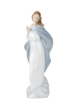 

NAO Figure Santa Maria. Sculpture Decoration Virgin. Virgin Maria Porcelain