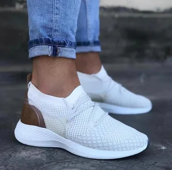 

BA0001 Fly Casual High Base White Men 'S Sports Shoes 425673073