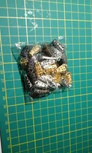 50 Uds. De abalorios de aleación de 17x10mm, accesorios de joyería, colgante con forma de flor antigua, para fabricación de joyería DIY