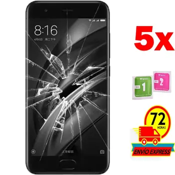 

5x Protectors Screen Tempered Glass for for Xiaomi Mi 6 (Not Full SEE INFO)