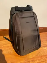 Tigernu-Mochila antirrobo con cremallera oculta para hombre, morral escolar para ordenador portátil de 15,6 pulgadas, repelente al agua, para viaje, con cargador USB, 20L