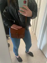 JIAMEN-bandoleras de piel para mujer, bolso de mano Vintage con solapa, informal, bandolera cruzada, elegante