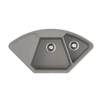 

Kitchen sink omoikiri Yonaka 98-c-gr artgranit/Leningrad Gray