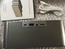 TOPROAD-altavoz HIFI con Bluetooth, barra de sonido portátil inalámbrica, Supergraves, con micrófono, TF, FM, Radio, USB