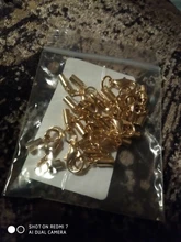 Lote de 10 unidades de piezas para fabricación de joyas, pulseras de cordón de cuero, cierres de langosta, ganchos de 3, 4, 5, 6, 8, 9 y 10mm, conectores de casquillos de punta