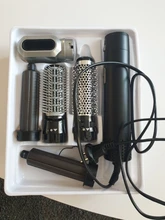 Secador de pelo 5 en 1 de un paso, voluminizador, giratorio, alisador de pelo, peine, cepillo rizador, secador de pelo para Herramienta de Peinado