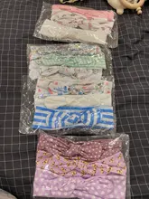 3 unids/set diademas de bebé para Recién Nacido pelo lindo bebé arco flor elástico lazo artículo para la cabeza y regalos de los niños pelo accesorios
