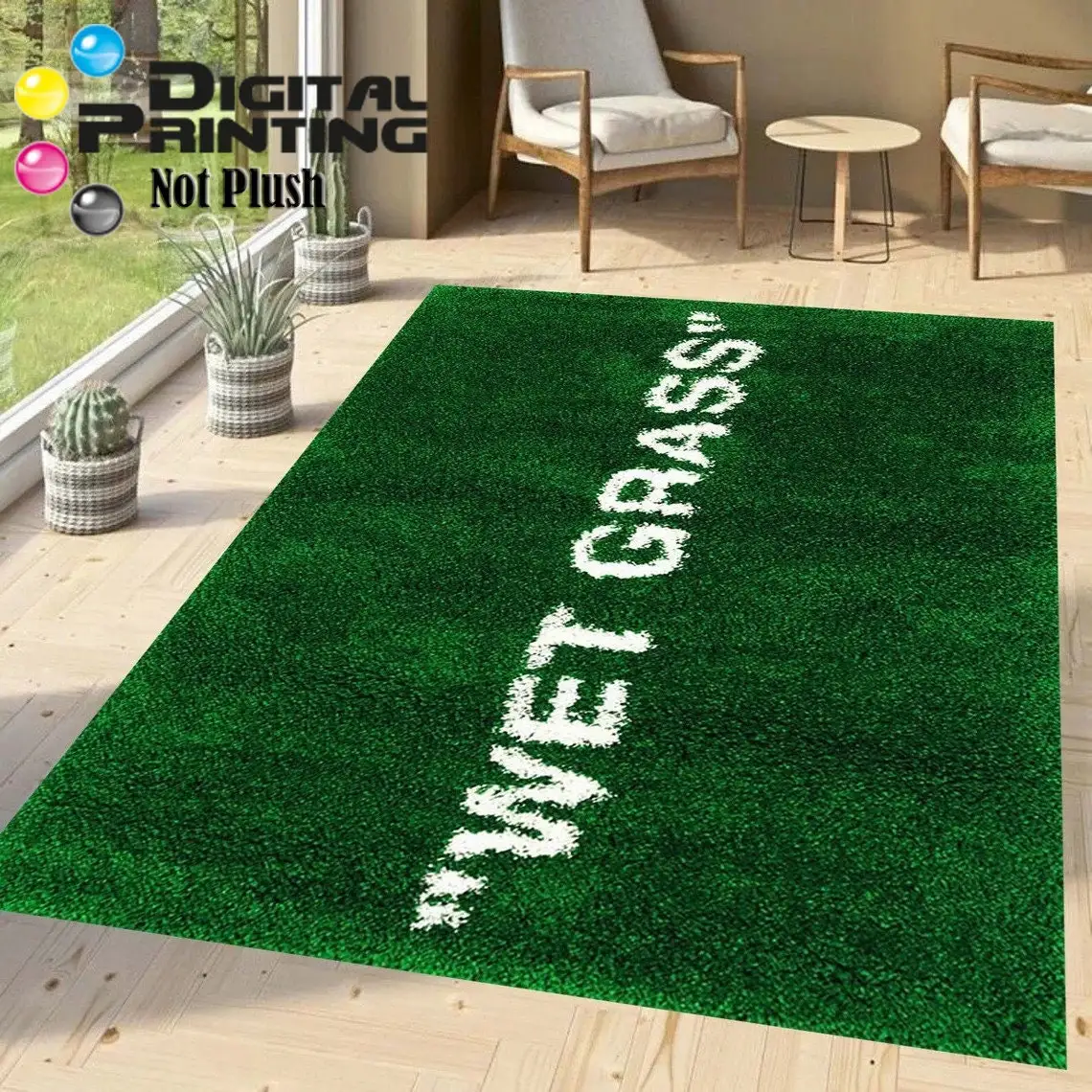 Wet-Grass-Rug-Virgil-Pattern-Soft-Living-Room-Rug-Non-Slip-Floor ...
