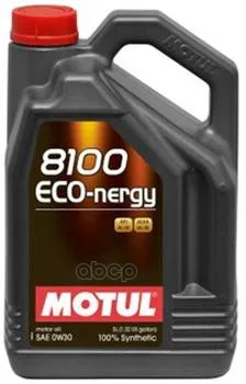 MOTUL Масло Моторное 0w30 Motul 5л Синтетика 8100 Eco-Nergy C2 Motul 102794