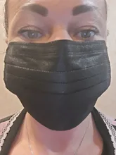 50-400 Uds desechables máscara no tejida 3 capas filtro Anti polvo Smog transpirable gasa máscara negro adulto cara boca máscaras