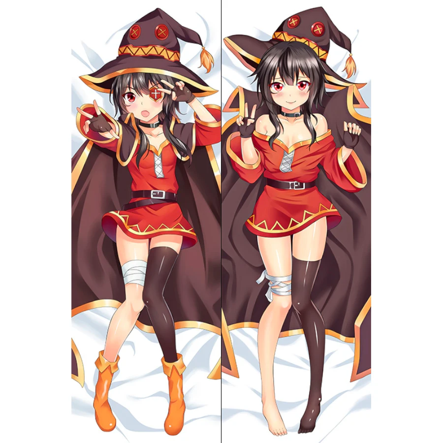 Дакимакура Konosuba Мегумин midi 40 см B0036 | Дом и сад