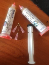 Needles-Booster Syringe Flux-Paste Solder 10cc-Nc-559-Asm-Uv Lead-Free Pusher for 2pcs/Lot