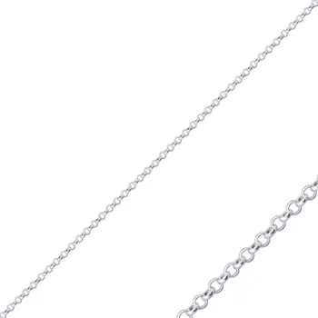 

Angemiel 925 Silver 40 Micron Doç Rhodium Plated Chain Necklace-40cm