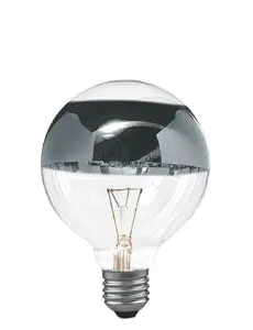 

15460 Bulb Globe, mirror ring E27, 95mm