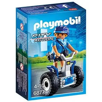 

Character Action City Action Police Balance Racer Playmobil 6877 light blue