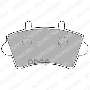 Тормозные Колодки Delphi Lp1746 Delphi арт. LP1746