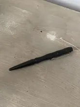 Tenvellon-Bolígrafo táctico de autodefensa, herramienta de defensa Personal de emergencia, protección de seguridad, EDC, Color negro y gris, paquete Simple