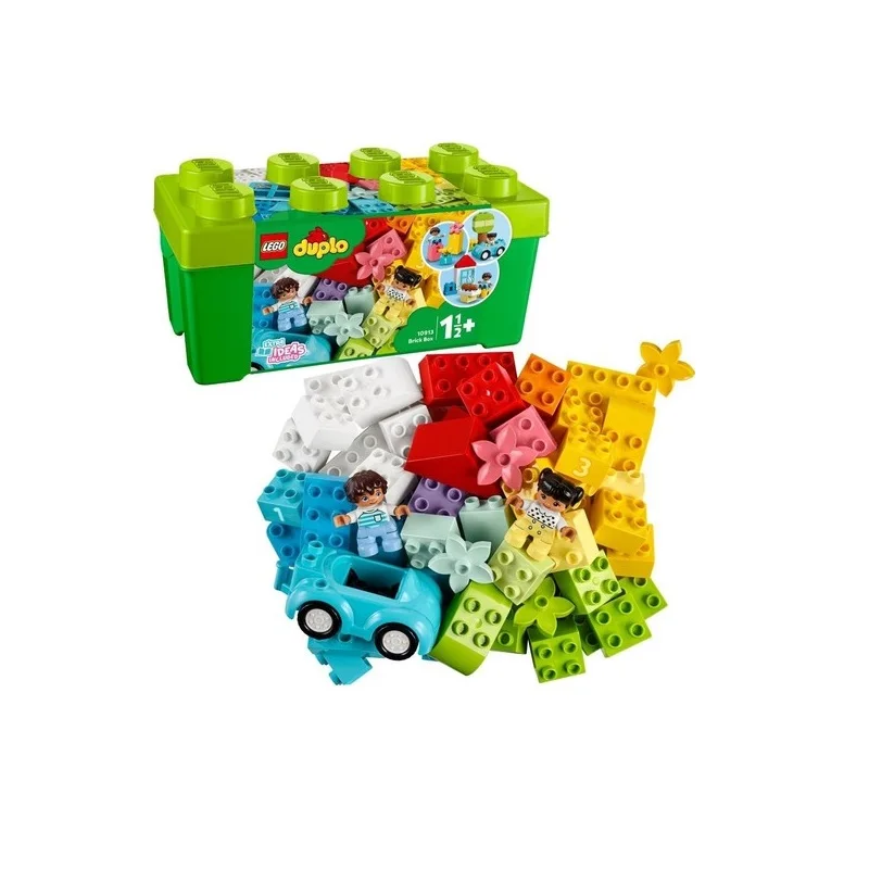Alternativt forslag rent Indflydelsesrig Original LEGO DUPLO 10913 Classic 65 Pieces Playset Brick Box Starter Set  Gift for Toddler and Kids Safe Play Set