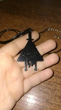 Dongsheng. Bill Cipher collar Boss colgante gargantilla de Cosplay collar hombres joyería de las mujeres-30